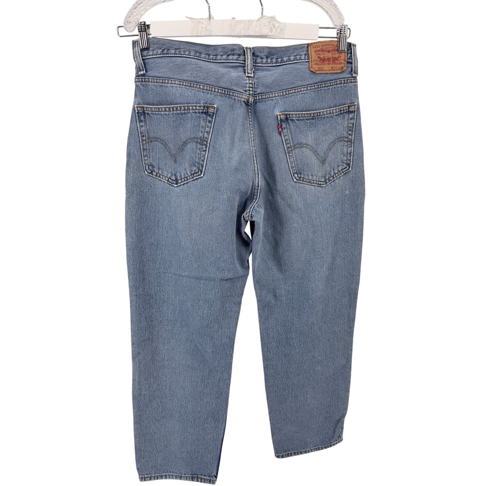 Levi 550 Jeans 36x30‎ Mens Relaxed Fit Jeans Mens Blue Denim Light wash Pants